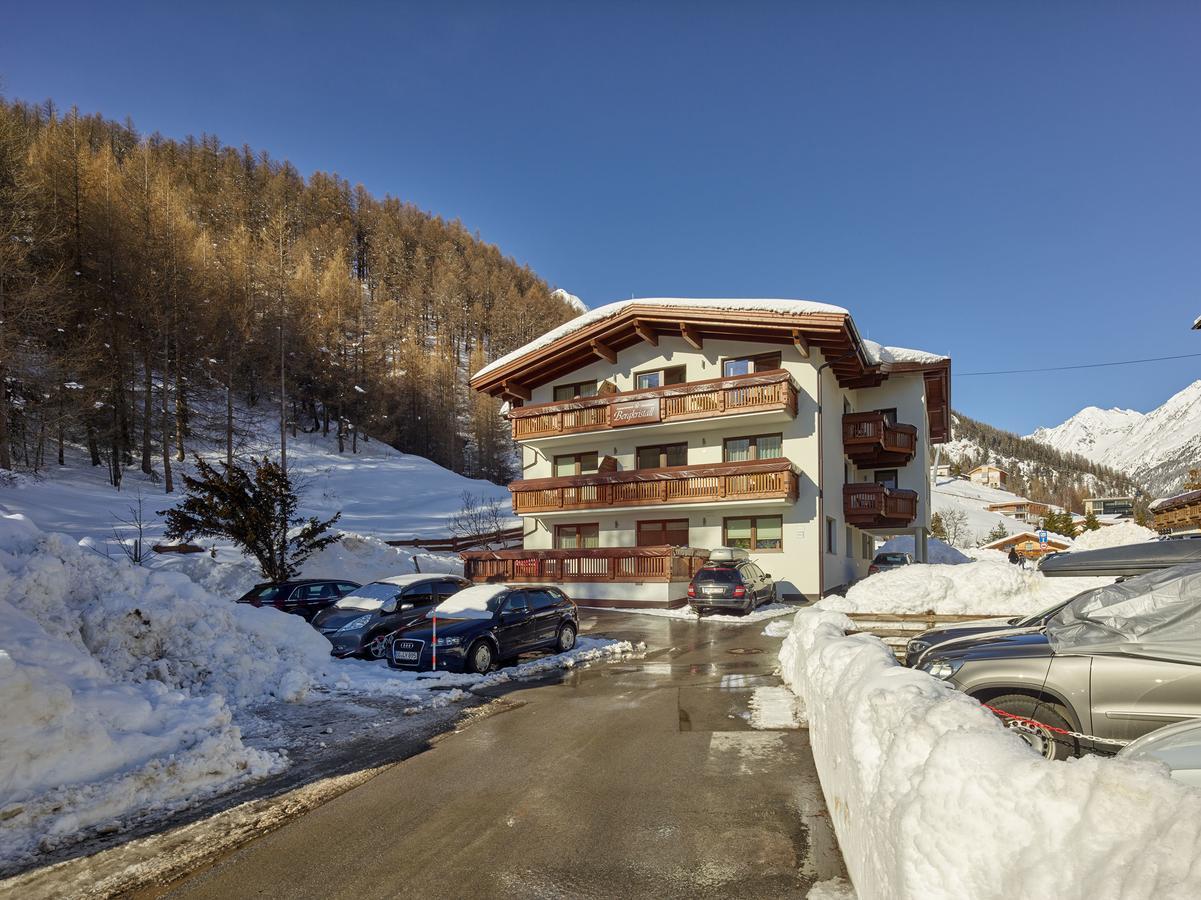 Appartement Gaestehaus Bergkristall Sölden Kültér fotó